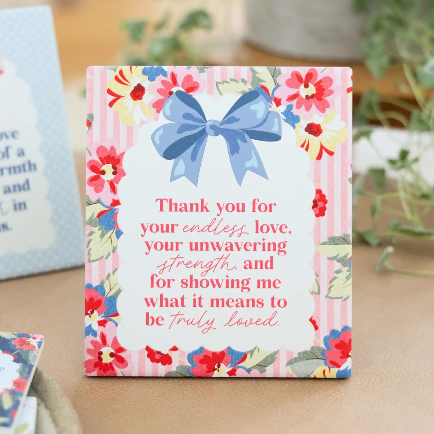 Verse Plaque Thank You Mothers Day