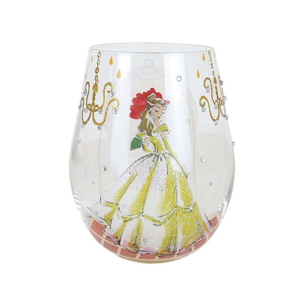 Disney Lolita Stemless Glass Belle 'Choose To Dream'