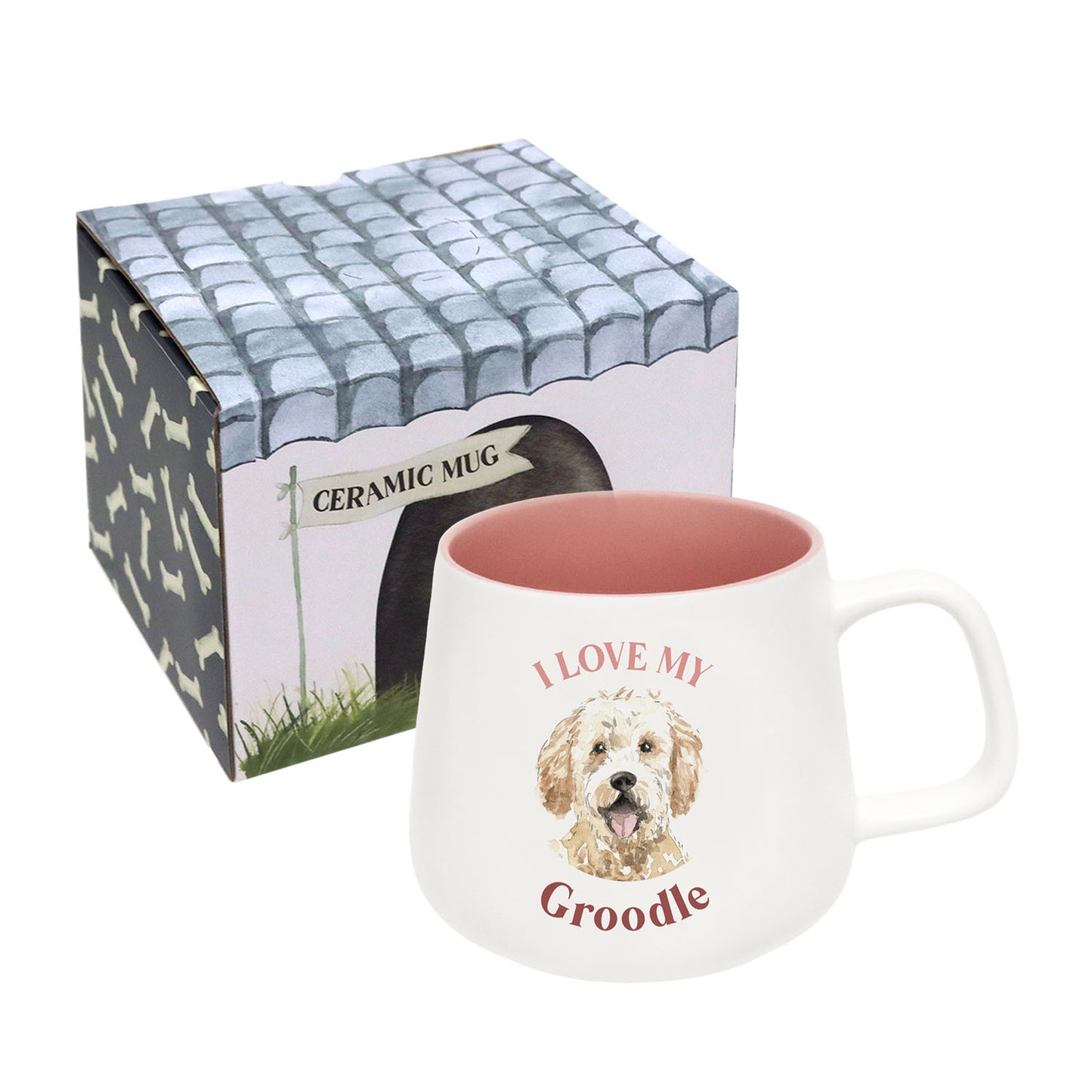 I Love My Groodle Mug