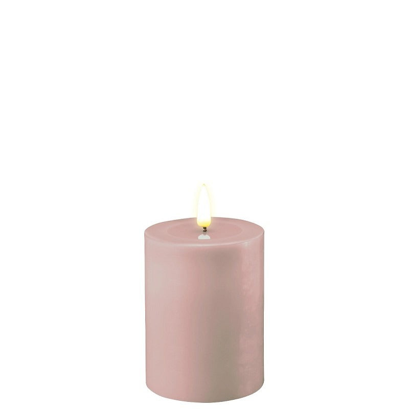 DELUXE HOMEART ROSE LED CANDLE 7.5X10CM