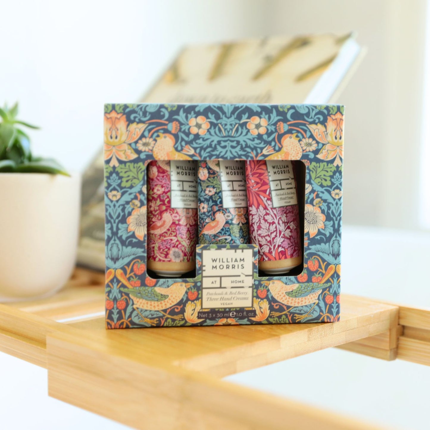 William Morris at Home Strawberry Thief Hand Cream Collection
