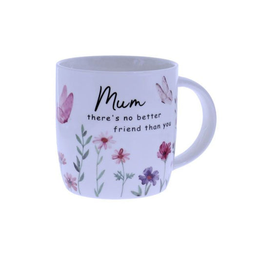 MUG FLORAL MUM FRIEND