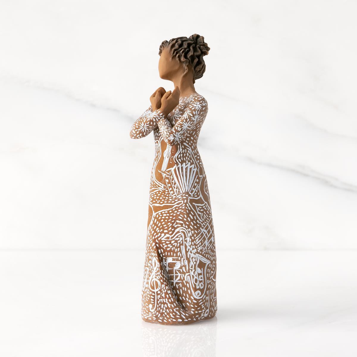 WILLOW TREE - MUSIC SPEAKS (DARKER SKIN)