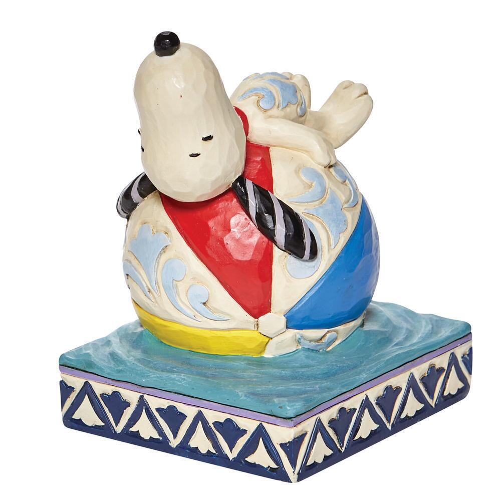 PEANUTS BY JIM SHORE SNOOPY ON BEACH BALL