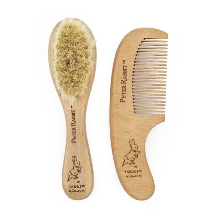 Peter Rabbit Baby Brush & Comb With Mug Gift Set