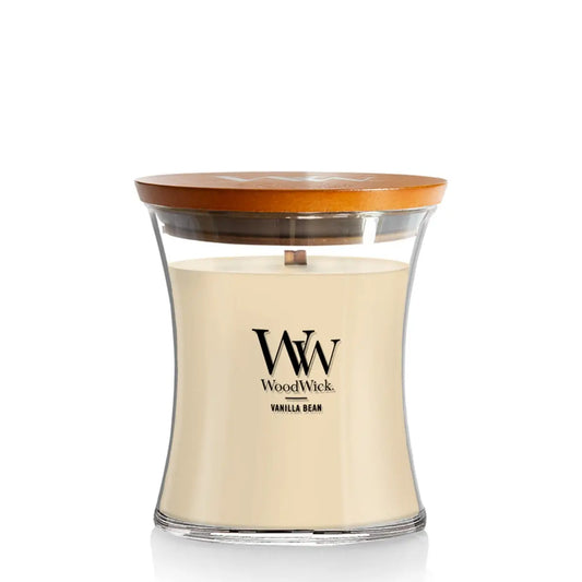 WoodWick Candle Medium Vanilla Bean
