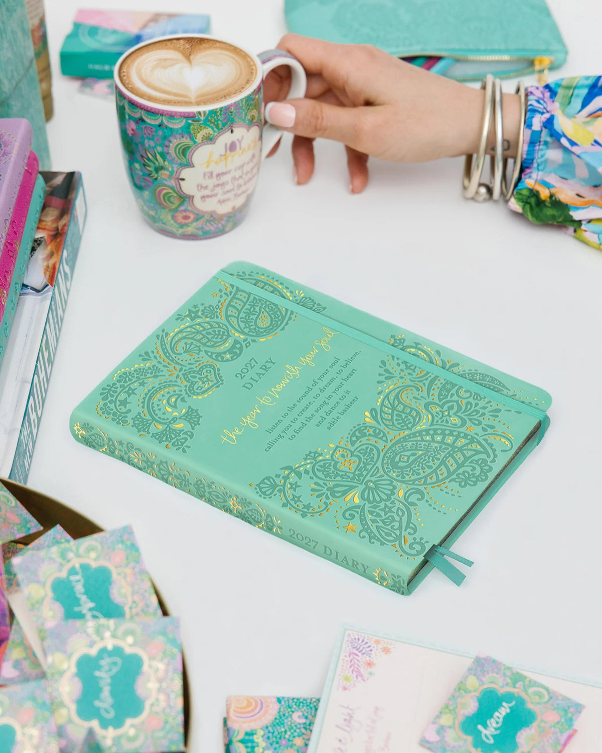 Intrinsic 2027 Diary Planner The Year To Nourish Your Soul - Tahitian Turquoise