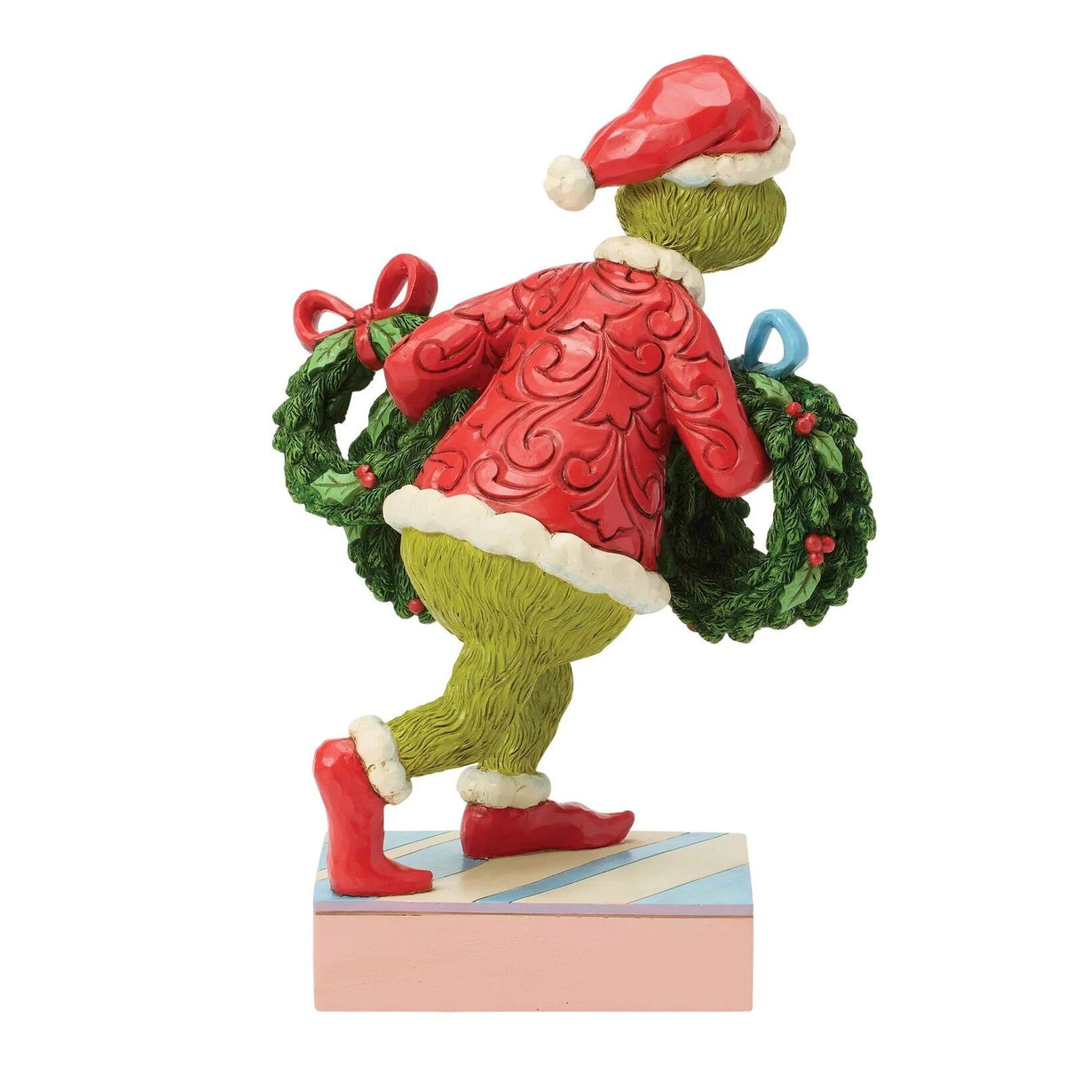 The Grinch By Jim Shore Grinch With Multiple Wreaths