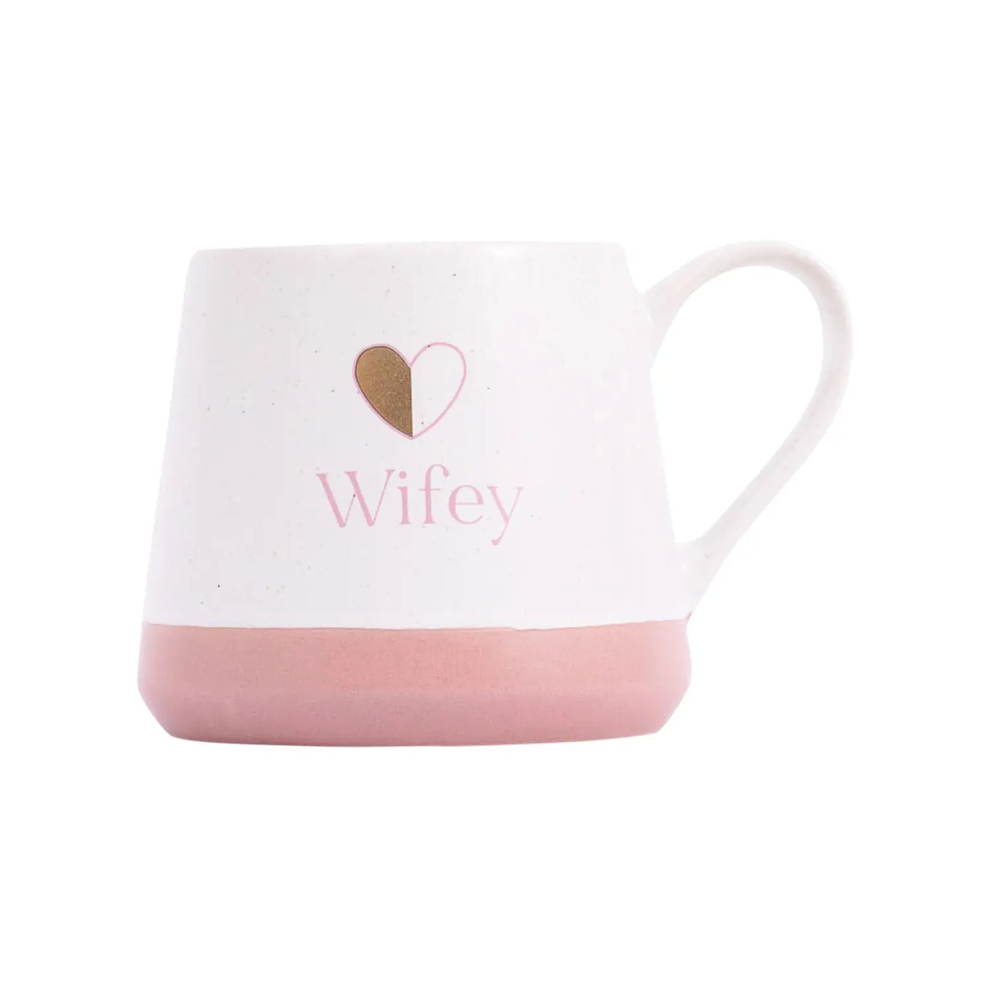 Wedding Wifey & Hubby Mug Set