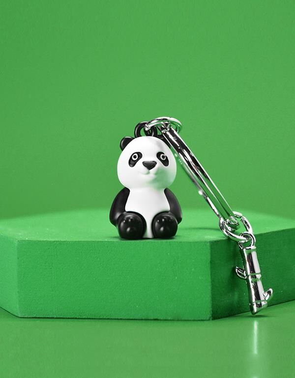 METALMORPHOSE KEYCHAIN PANDA