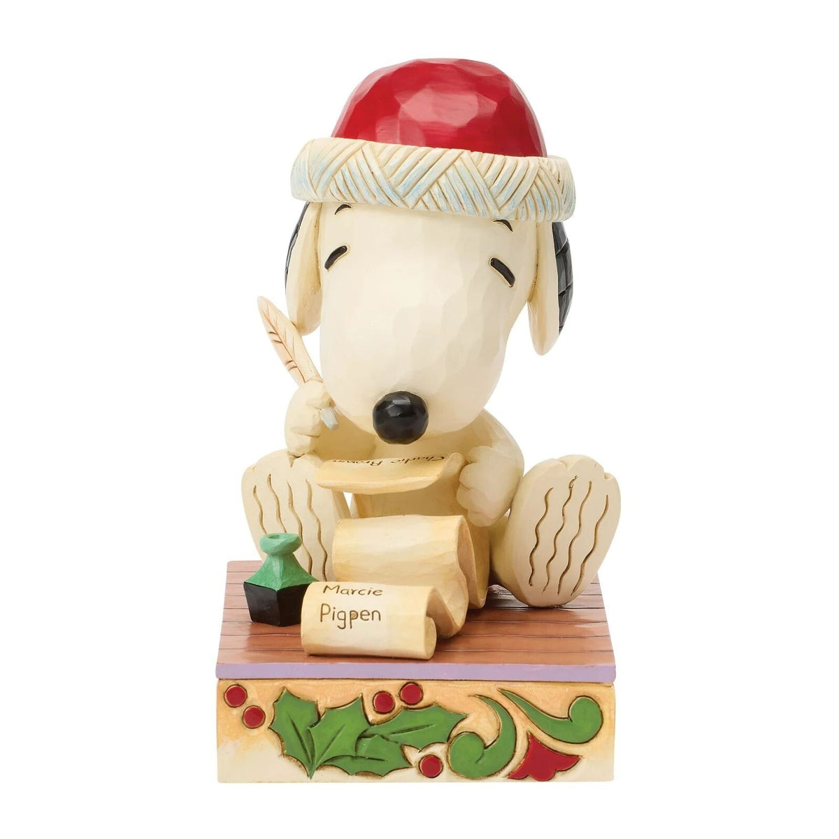 Peanuts By Jim Shore Snoopy Christmas List