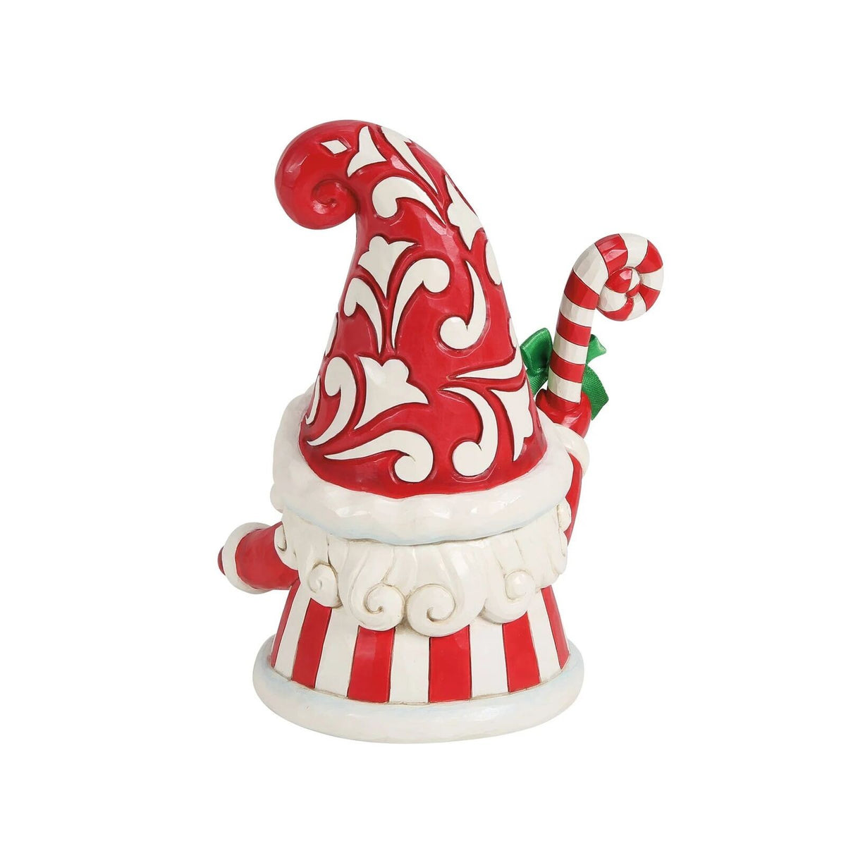Heartwood Creek By Jim Shore Gnome Holding Large Candy Cane