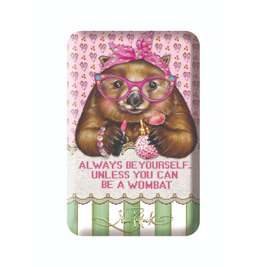 Lisa Pollock Small Jewellery Case With Gold Foiling Royal Wrens