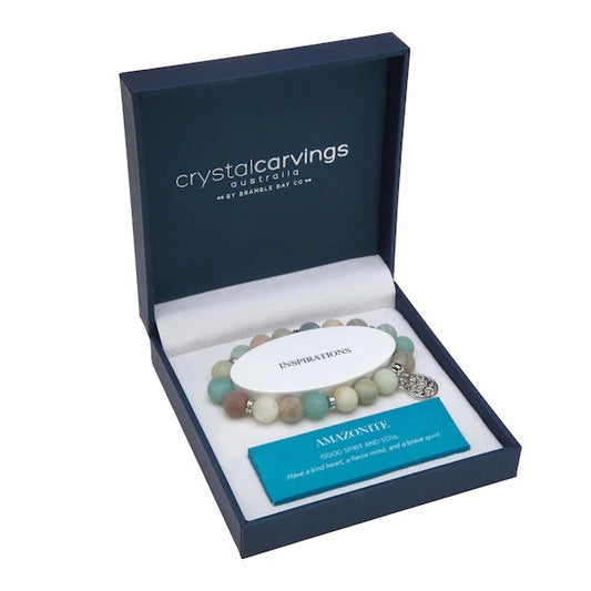 Bramble Bay Bracelet Amazonite Tree Of Life Charm
