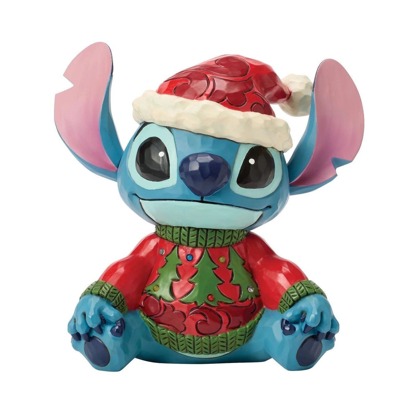 DISNEY TRADITIONS BY JIM SHORE CHRISTMAS STITCH SWEATER LED