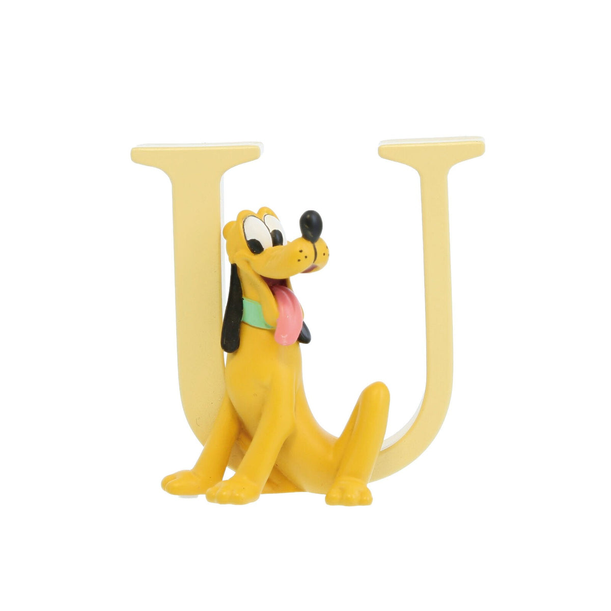 Disney Showcase Letter Figurine Pluto "U"