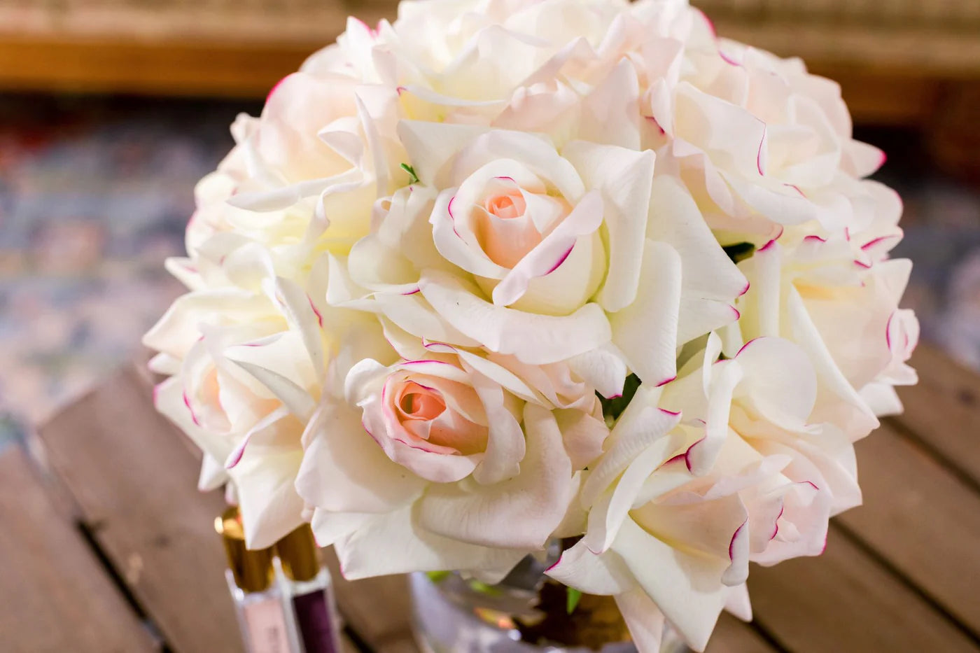 Cote Noire Luxury Grand Bouquet Pink Blush Gold Badge In Pink Box