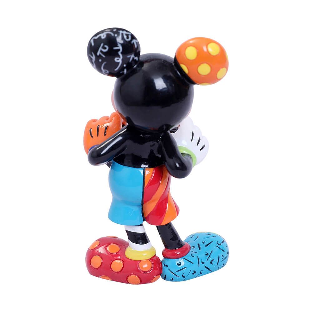 DISNEY BRITTO MICKEY HOLDING HEART MINI FIGURINE