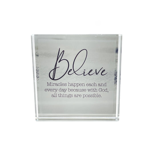 CRYSTAL BLOCK VERSE BELIEVE