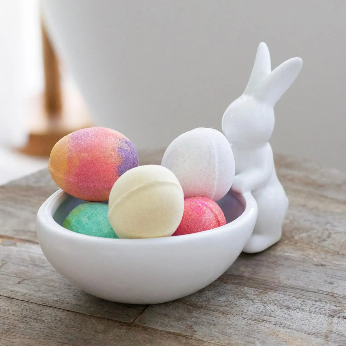 Easter Ceramic Bunny and Egg Bowl