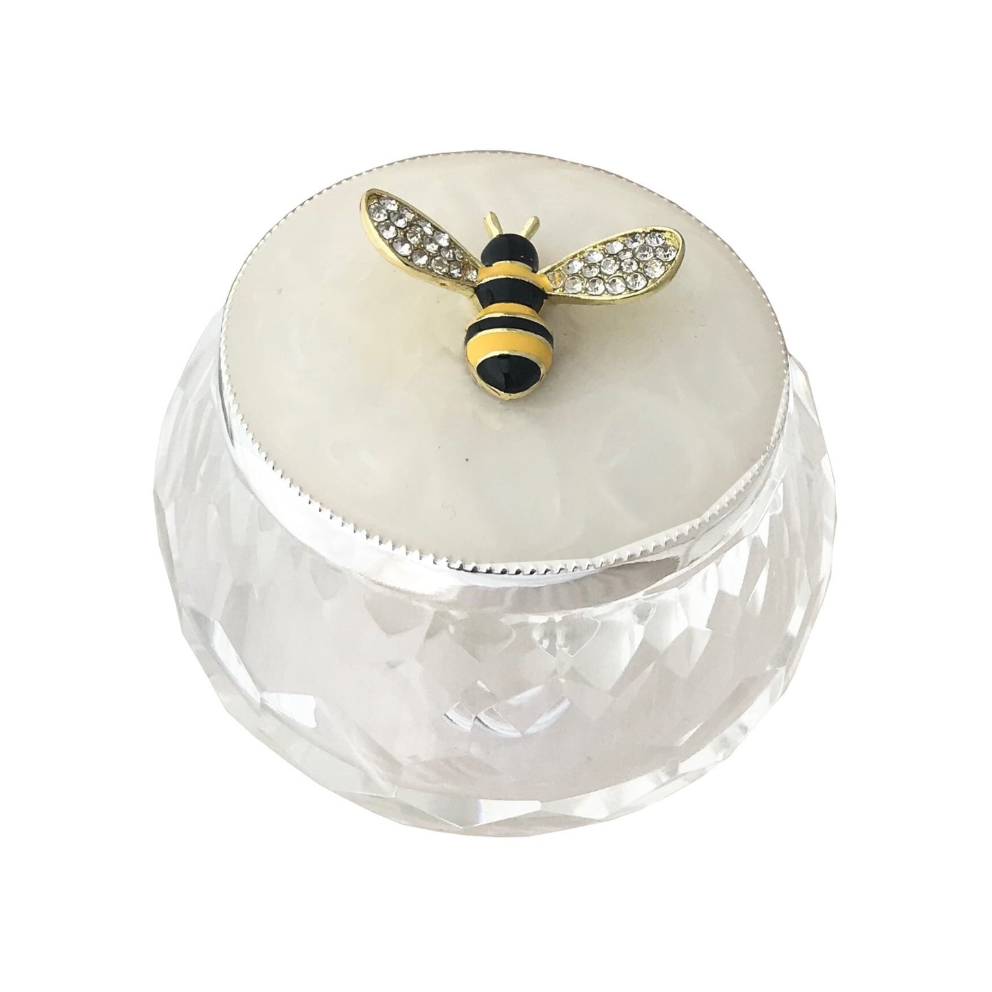 JEWELLERY BOX WITH BEE GLASS & EPOXY