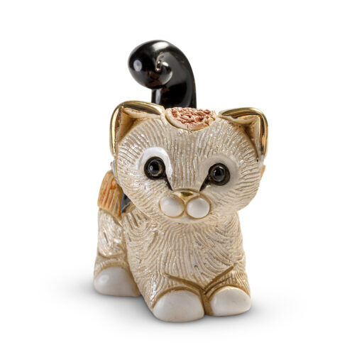 RINCONADA DE ROSA MINIATURE CAT BLACK & CREAM