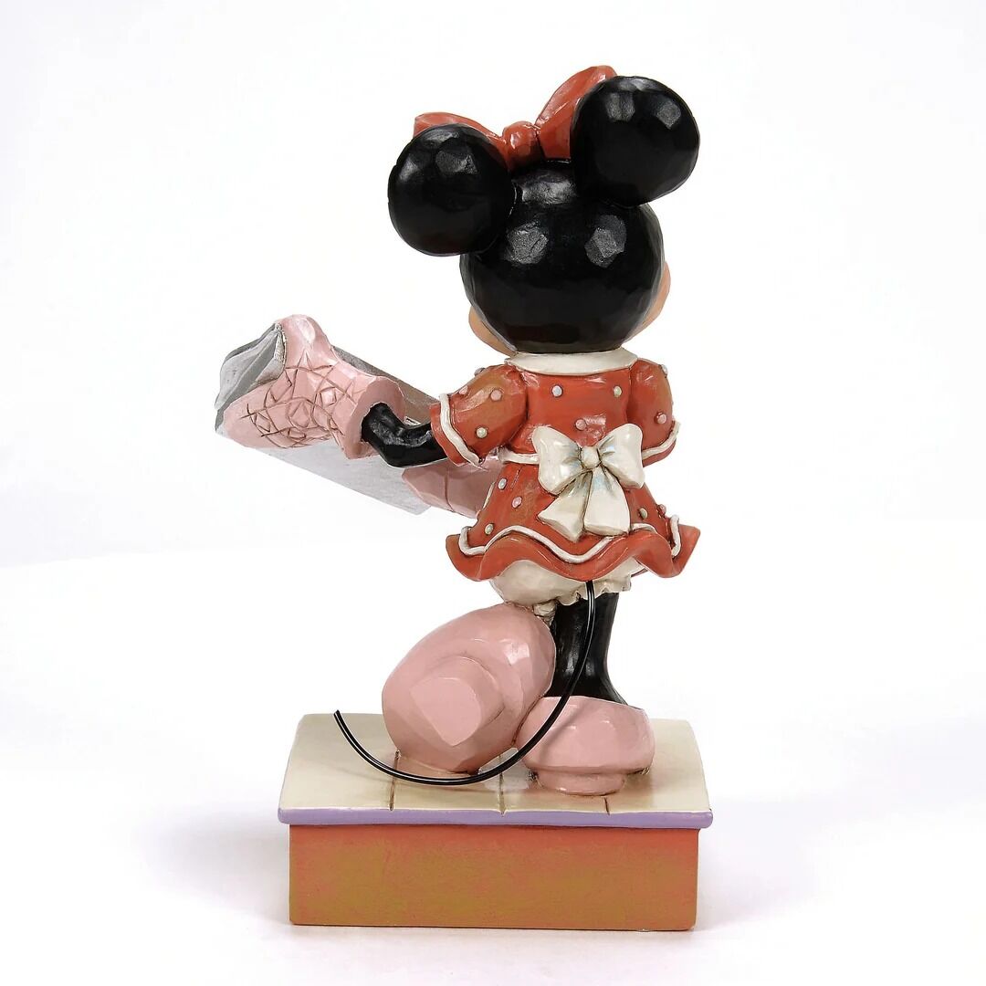 DISNEY TRADITIONS BY JIM SHORE MINNIE WITH GINGERBREAD COOKIES