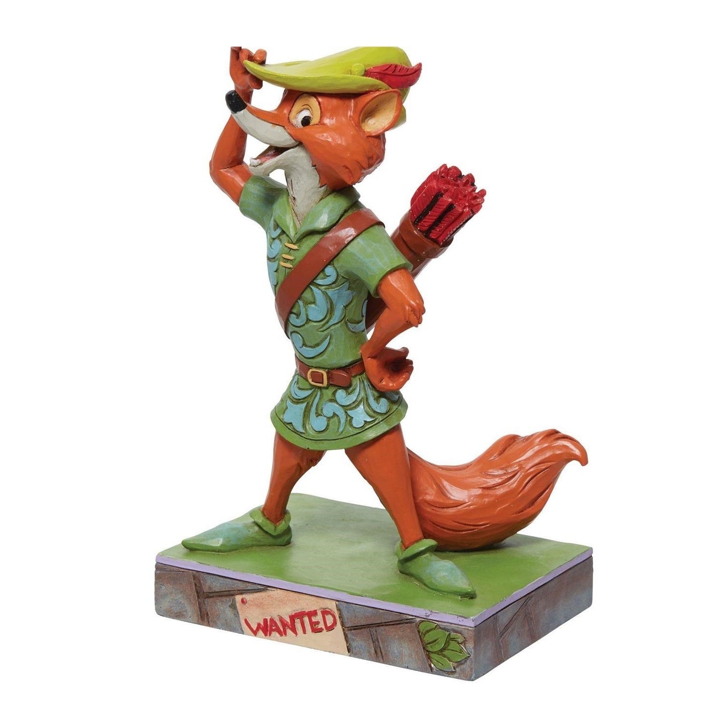 DISNEY TRADITIONS BY JIM SHORE ROBIN HOOD 50TH ANNIVERSARY 14.5CM