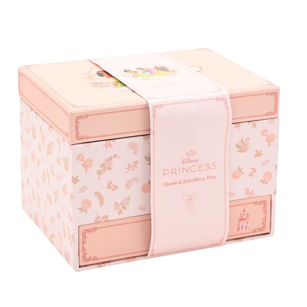 DISNEY PRINCESS PASTEL MUSICAL JEWELLERY BOX MULTI PRINCESS