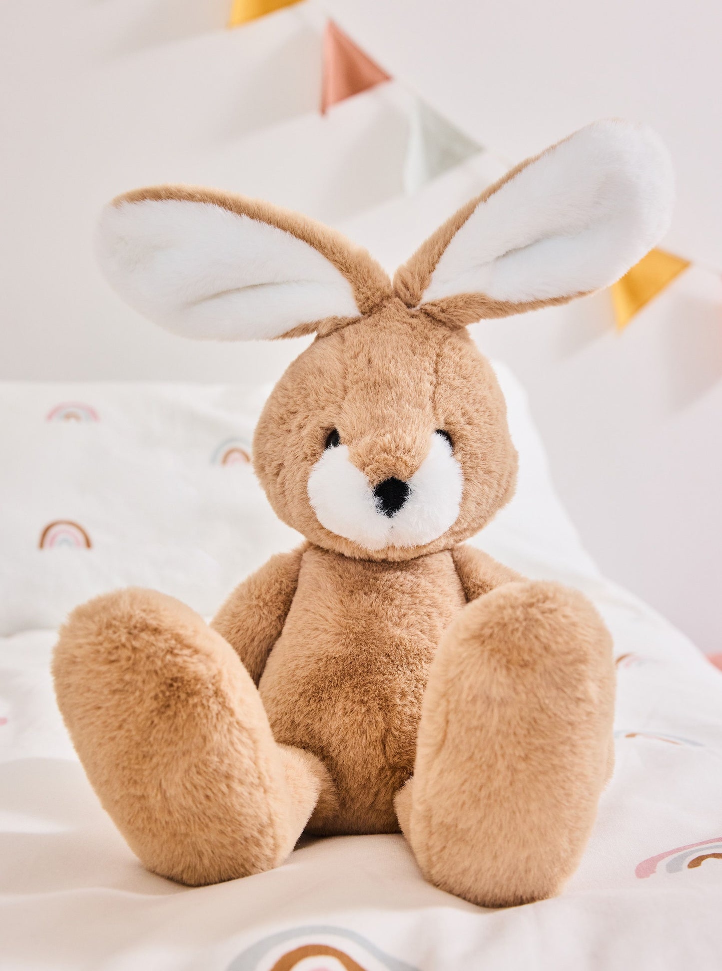 BEAR & ME BY CHARLIE BEARS HARRY HARE OATMEAL BROWN