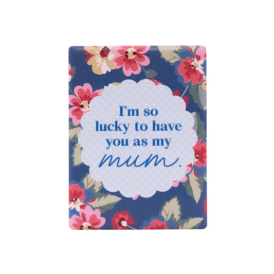Mother's Day Ceramic Magnet Lucky