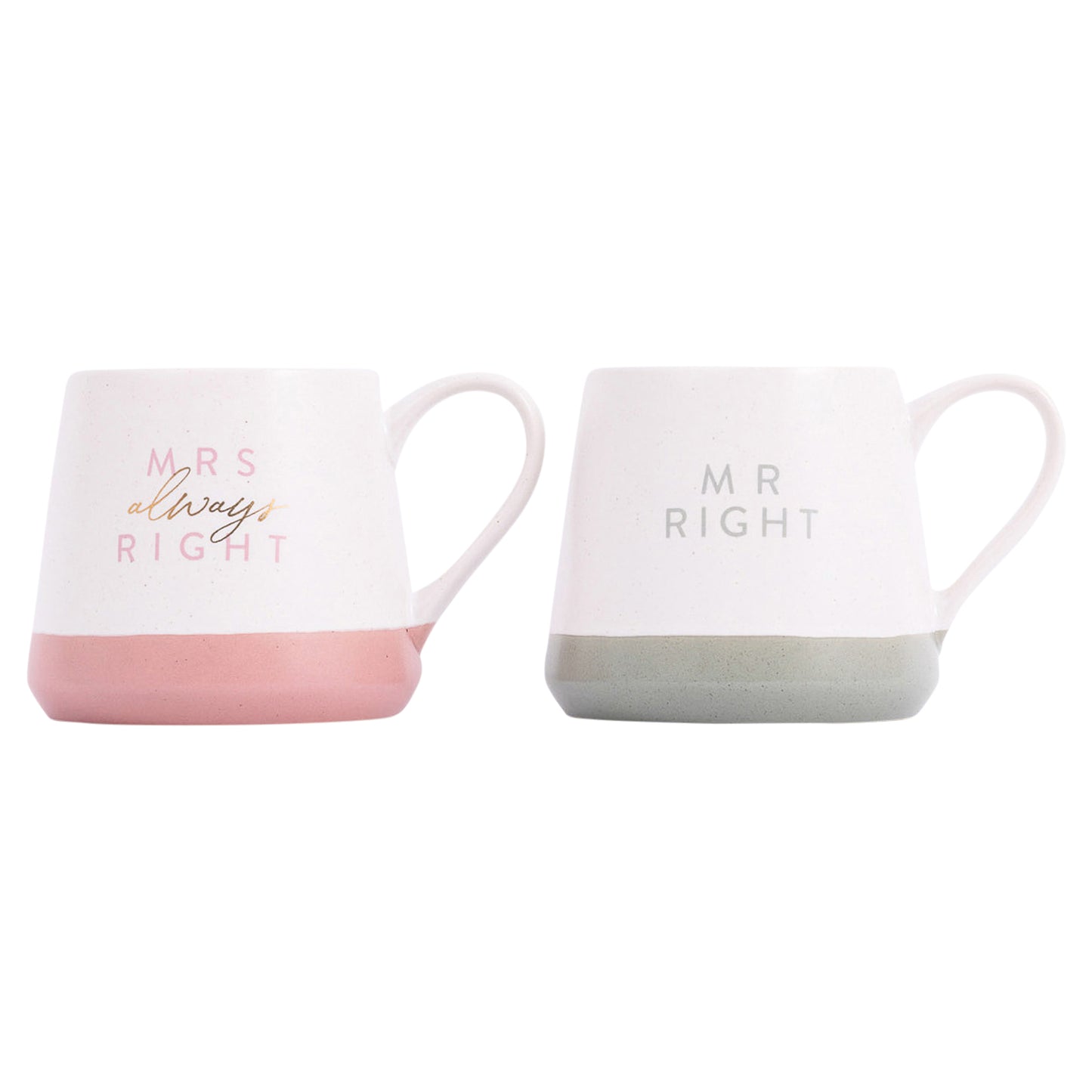 Wedding Mr. & Mrs. Right Mug Set Of Two