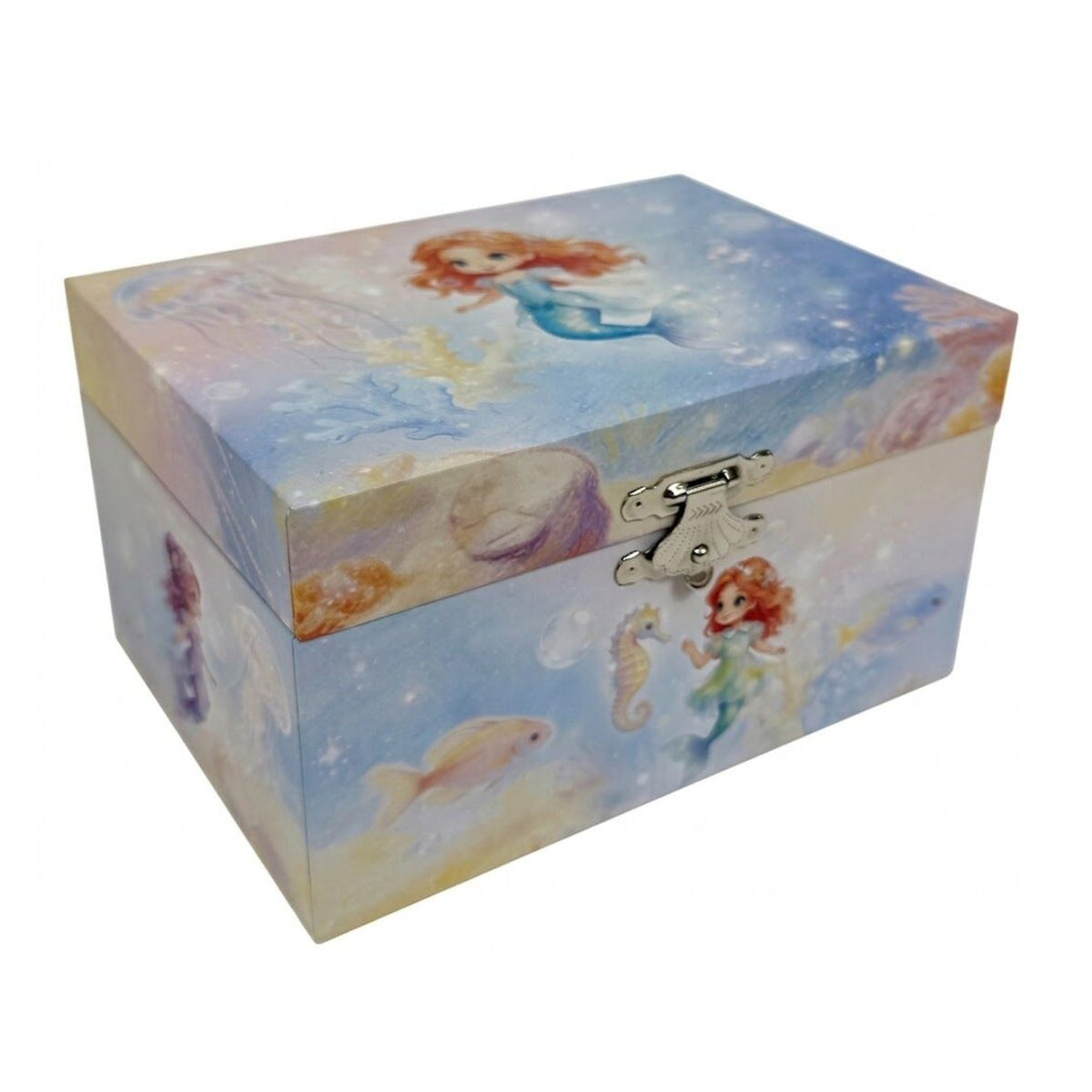 Childrens Musical Jewellery Box Mermaid