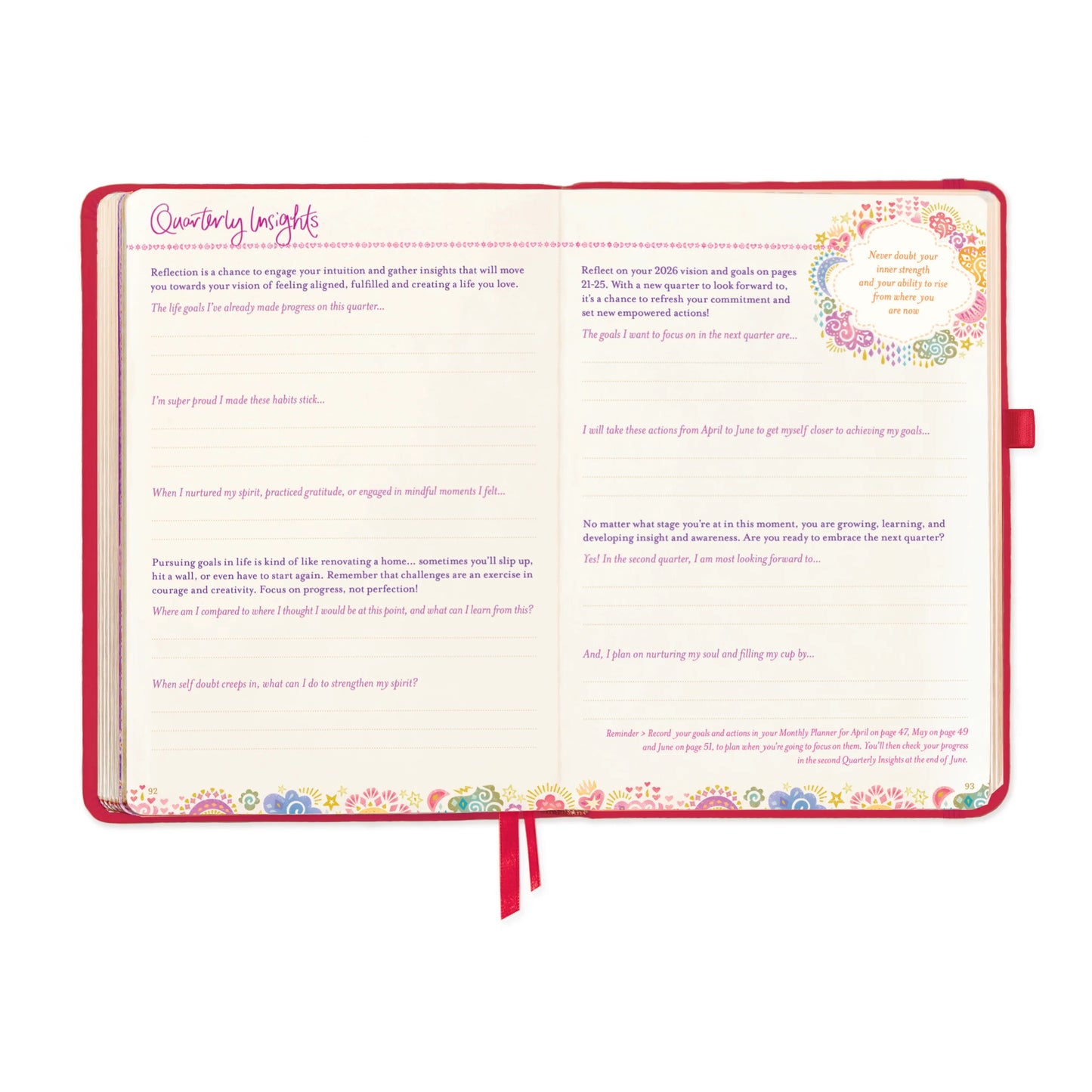 Intrinsic 2026 Diary The year to dream boldly - Radiant Ruby