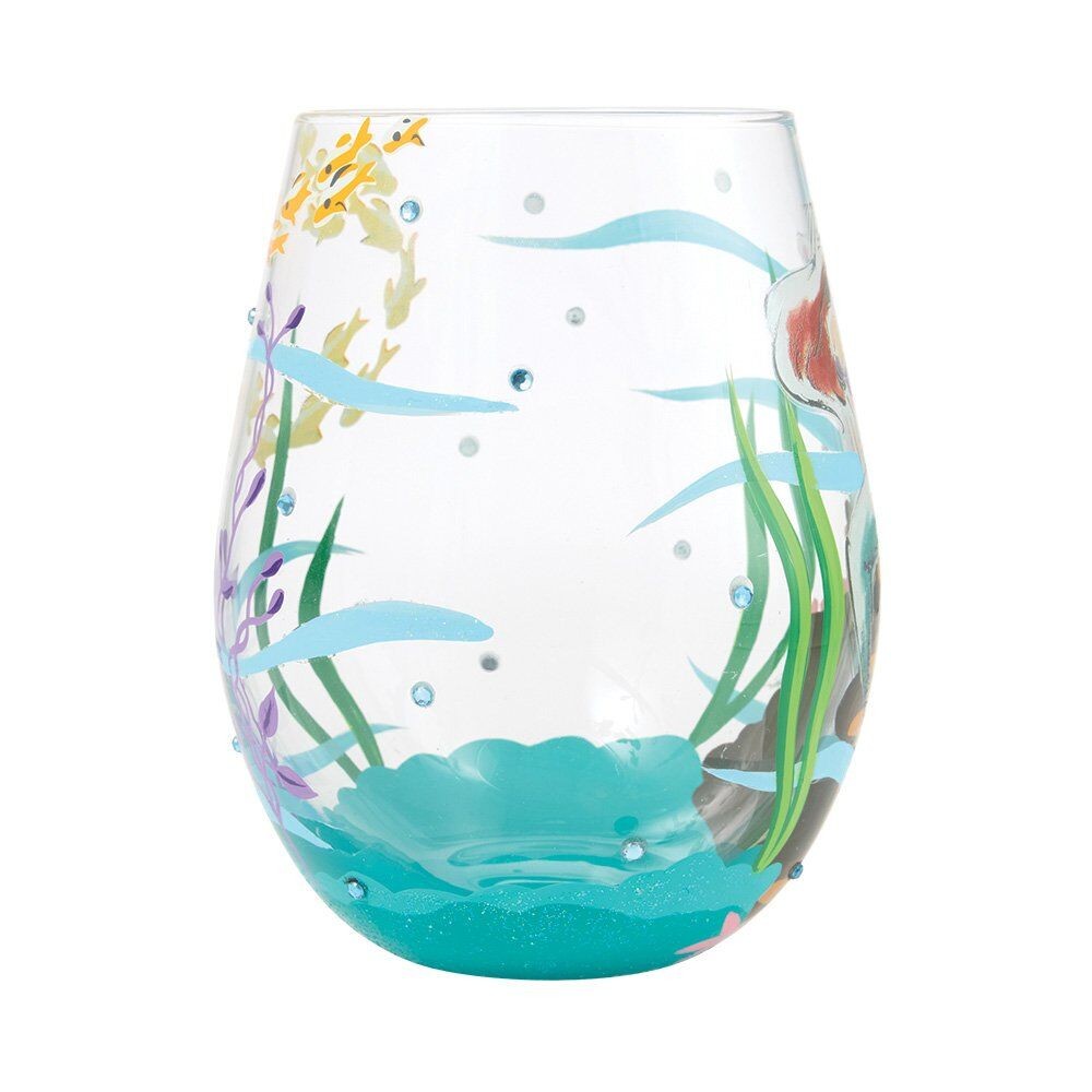 Disney Lolita Stemless Glass Ariel 'An Ocean Of Dreams'