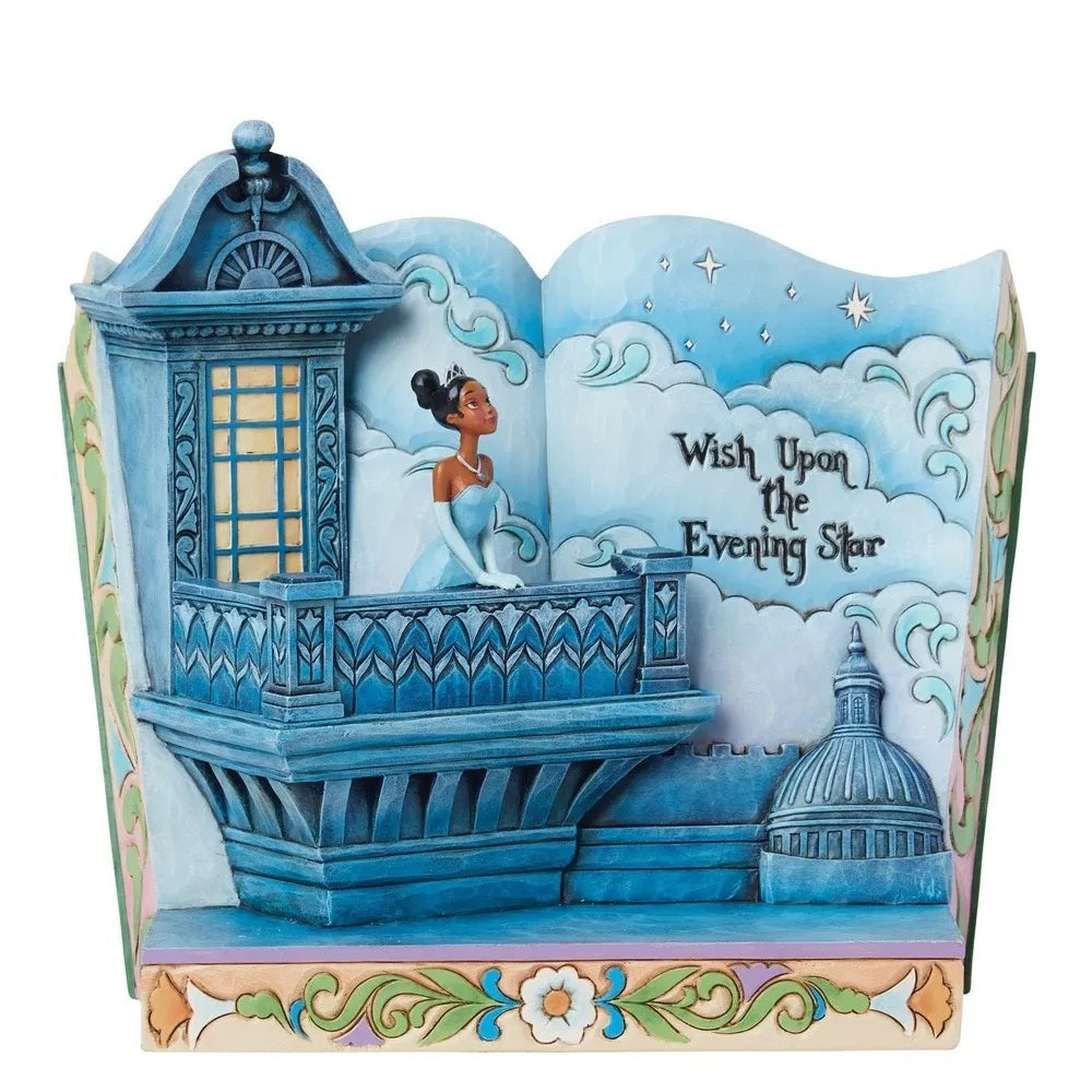 DISNEY TRADITIONS BY JIM SHORE PRINCESS & THE FROG TIANA STORYBOOK