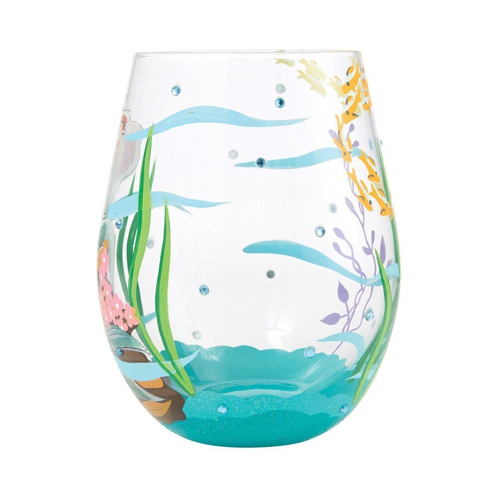 Disney Lolita Stemless Glass Ariel 'An Ocean Of Dreams'