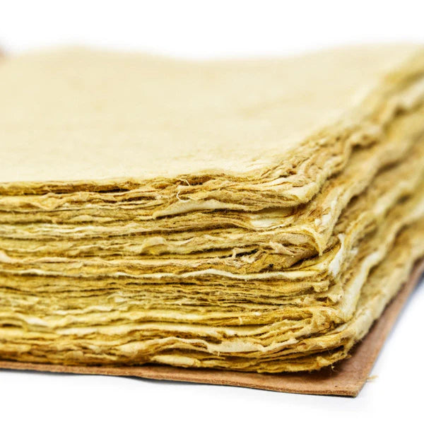 Leather Journal Parchment Style Paper Fairy design