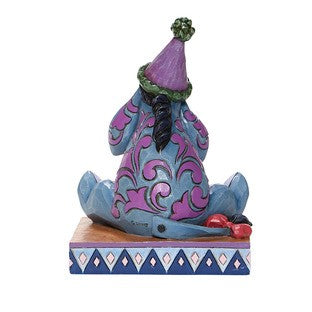 DISNEY TRADITIONS BY JIM SHORE EEYORE WITH BIRTHDAY HAT 15CM