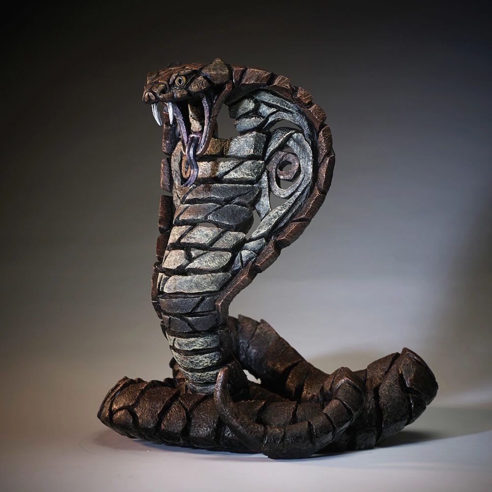 Edge Sculpture Cobra Figure