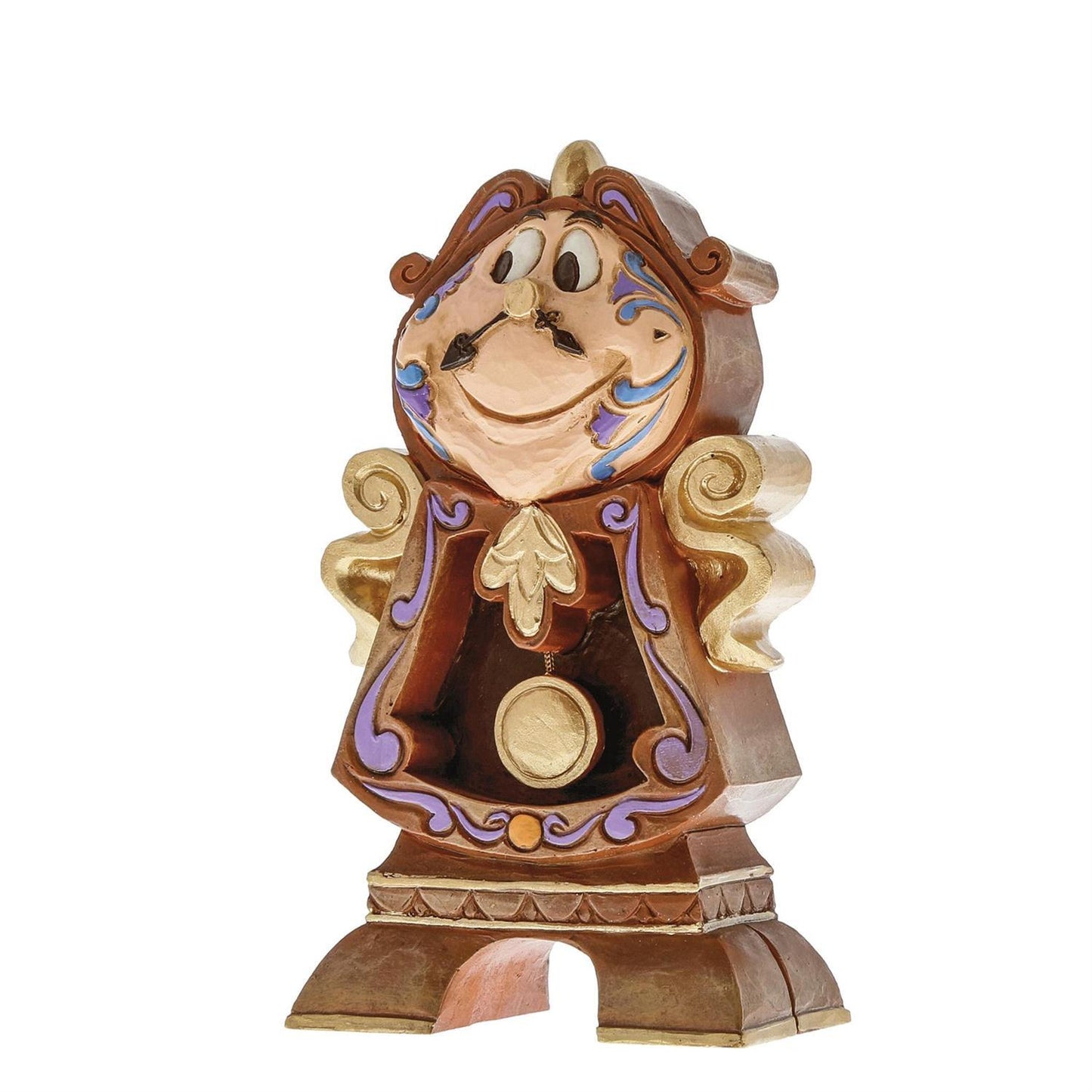 DISNEY TRADITIONS BY JIM SHORE BEAUTY AND THE BEAST COGSWORTH 10CM