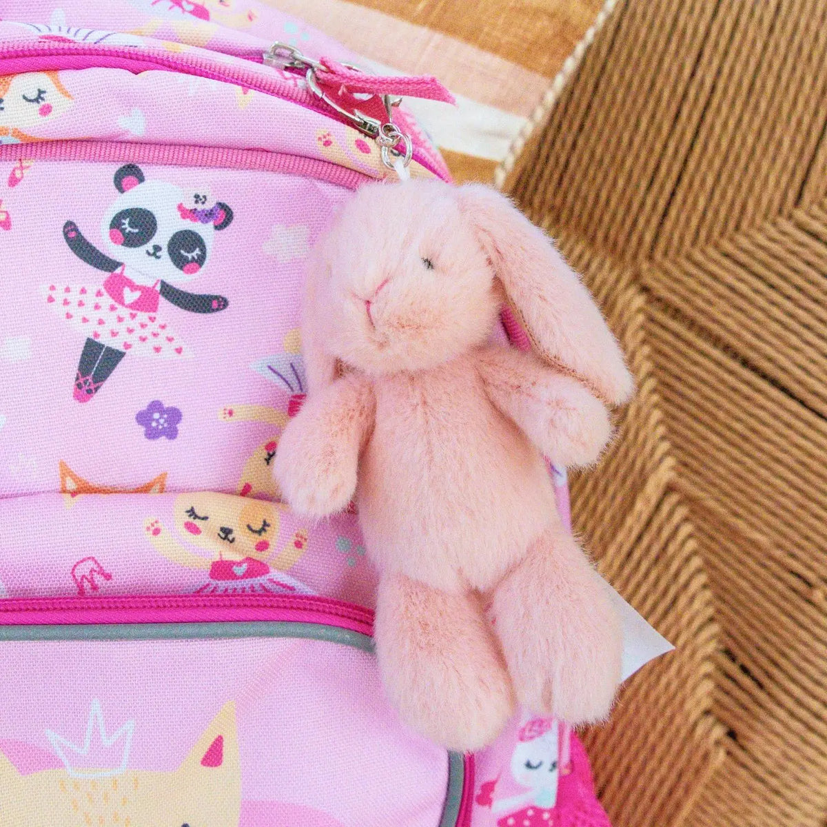 Mary Meyer Soft Bunny Pink Bag Charm