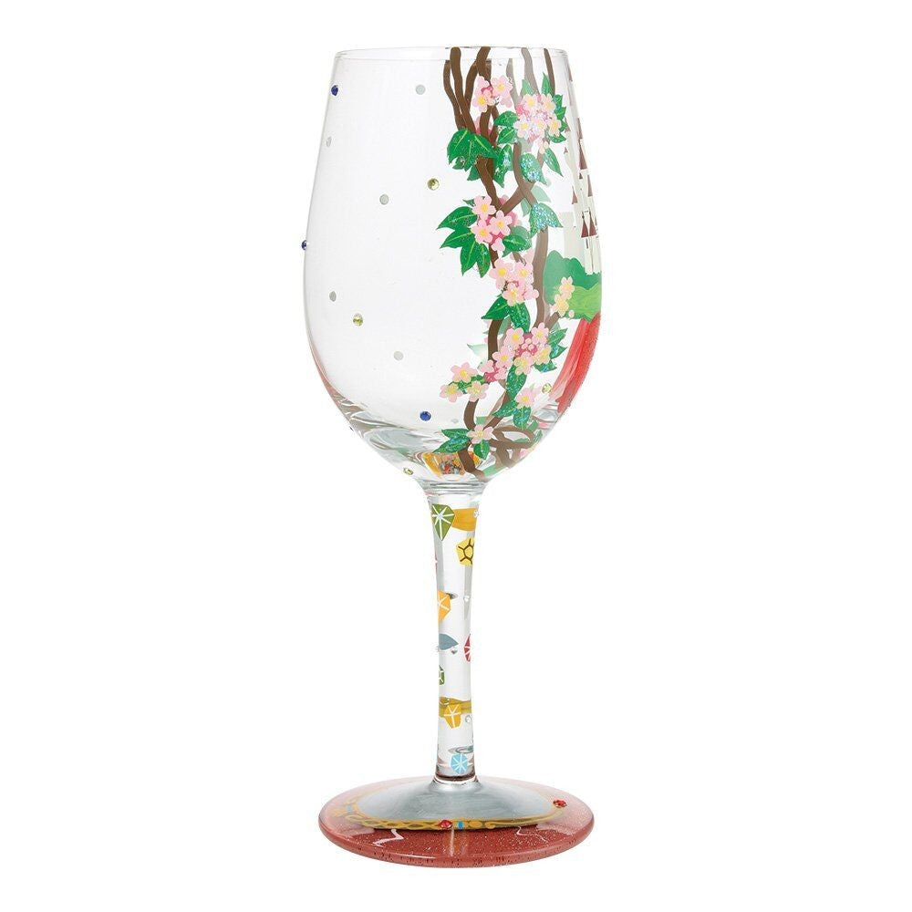 Disney Lolita Stemmed Glass Snow White 'Life Is A Fairytale'