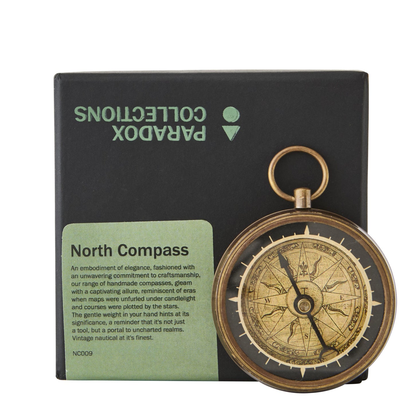 Brass Compass North