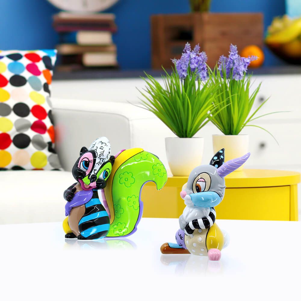 DISNEY BRITTO THUMPER GAZING MINI FIGURINE