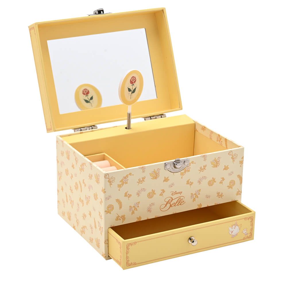 DISNEY PRINCESS PASTEL MUSICAL JEWELLERY BOX BELLE