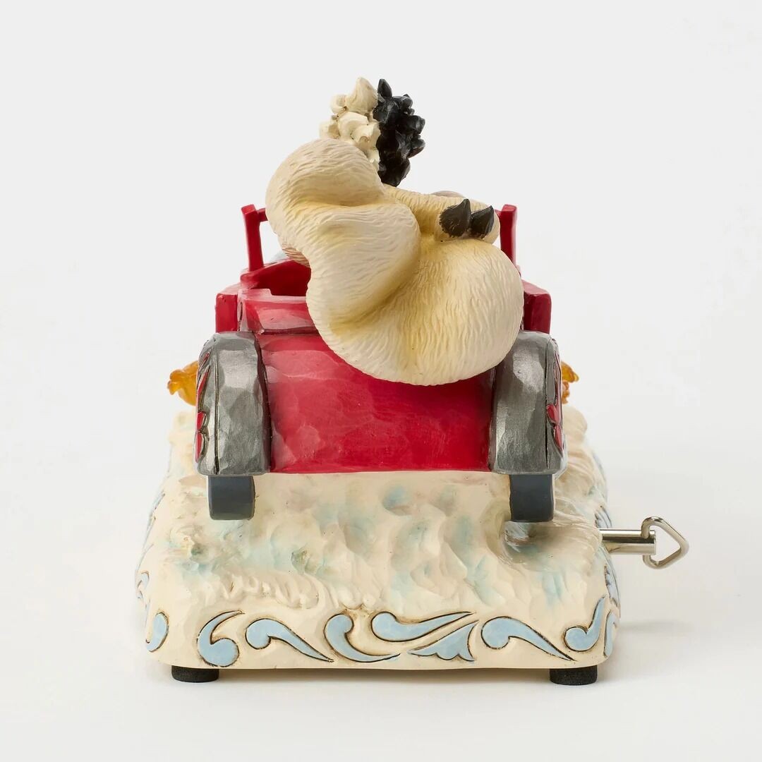 DISNEY TRADITIONS BY JIM SHORE CRUELLE CAR SCENE MUSICAL