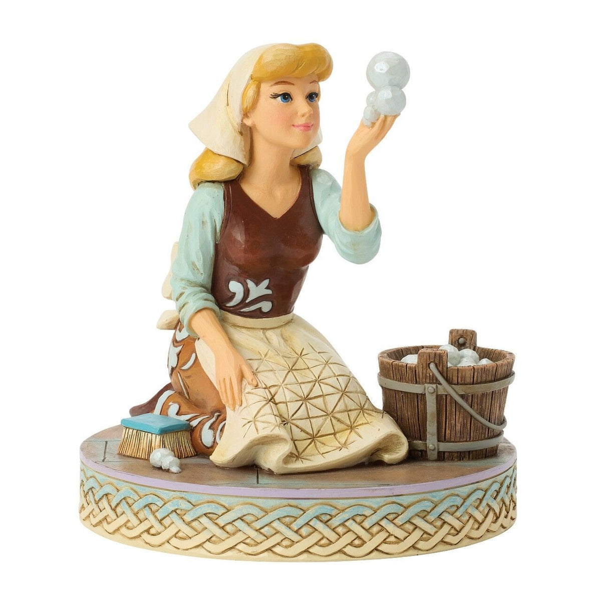 DISNEY TRADITIONS BY JIM SHORE CINDERELLA BUBBLES
