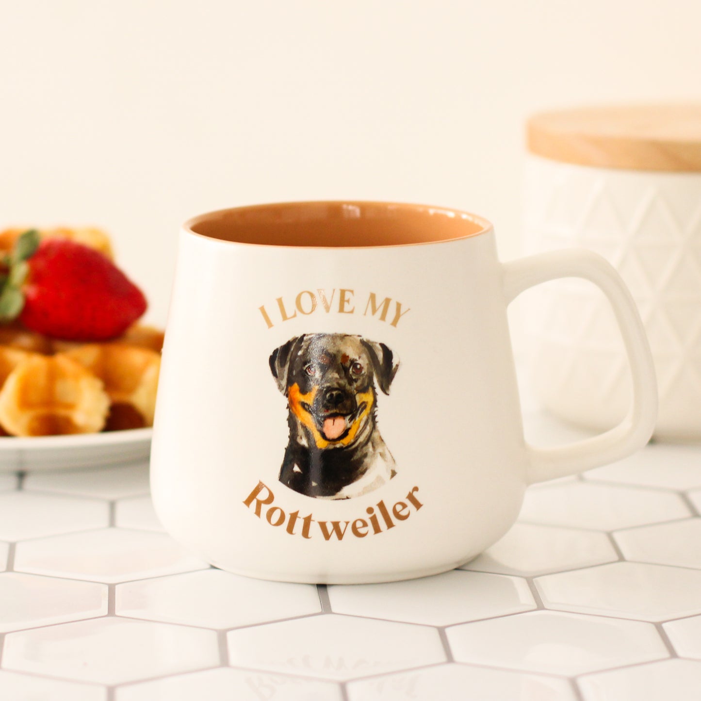 I Love My Rottweiler Mug