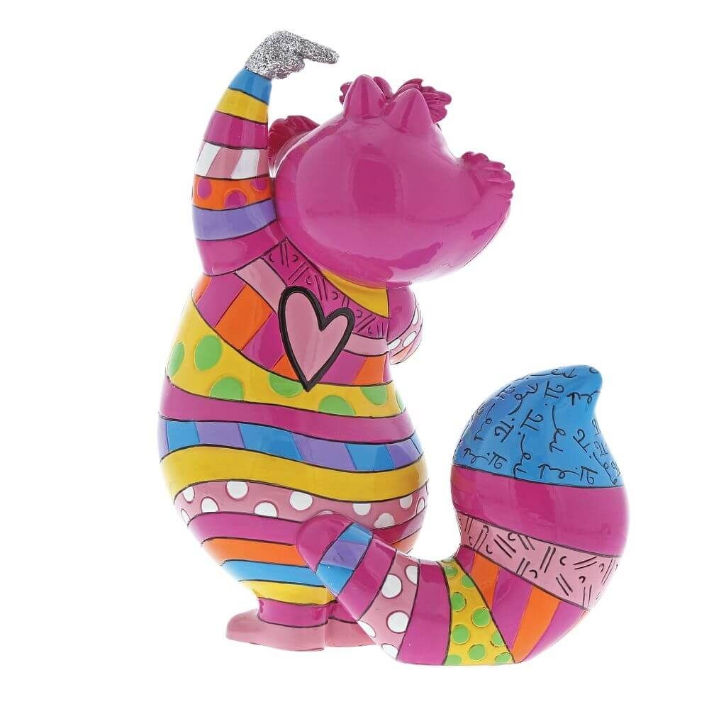 DISNEY BRITTO CHESHIRE CAT STANDING MEDIUM FIGURINE